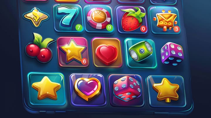 BDTK1 casino games selection with slots and live casino games