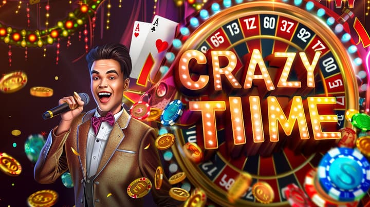 BDTK1 Crazy Time online casino show with live host